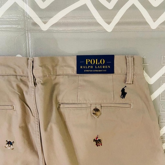 RALPH LAUREN Graphic Chino  Jeans Pants - Picture 6 of 7